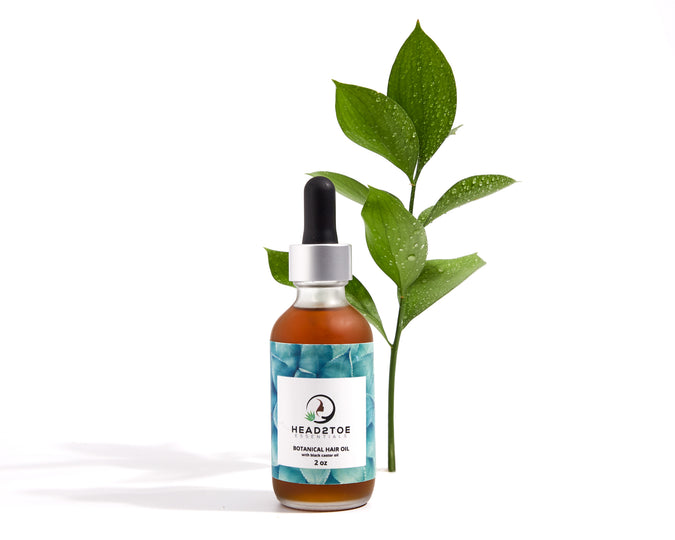Botanical Hair Oil with Black Castor Oil